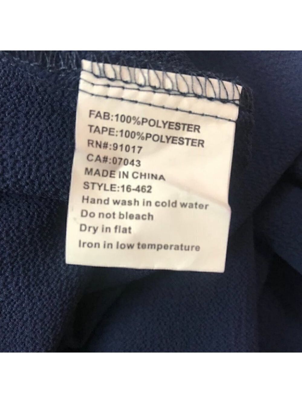 NAVY Blue Sleeveless Tank Top Size M - Picture 5 of 5